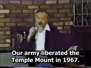 Rabbi Meir Kahane on What would I do about the Temple Mount  00:02:38